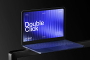 MacBook Neo Mockup Set | Dark Studio, a Mac Mockup by RamStudio2 (Thumbnail 6 of 6)