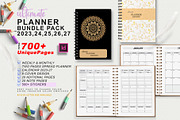 Ultimate Planner Bundle Pack 2024-27, a Stationery Template by ROJI CREATOR (Thumbnail 1 of 10)