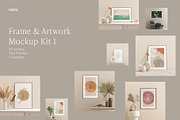 Frame And Artwork Mockup Kit 1, a Print Template by Ceacle Mockup (Thumbnail 1 of 30)