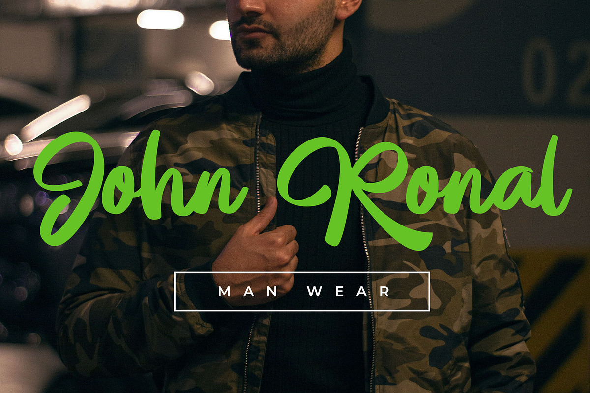 Demorya Bold Script Font, a Script Font by RantautypeStudio (Photo 10 of 15)