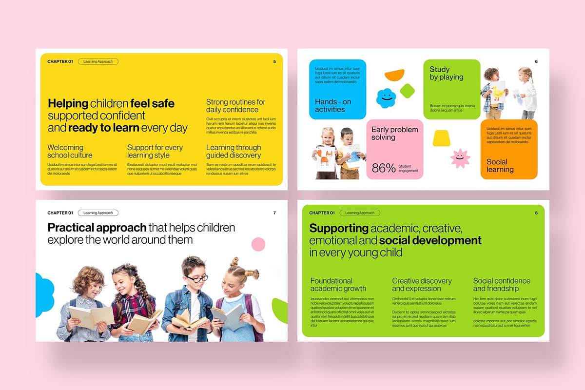 School & Education Presentation, a Presentation Template by BrandPacks (Photo 3 of 7)