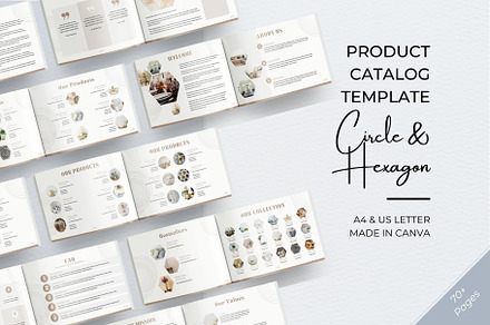 Product Catalog Canva Template