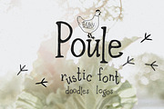 Poule Serif Rustic Font, a Serif Font by LABFcreations (Thumbnail 14 of 16)