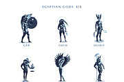 Set of Egiptian Gods, a Graphic by Masterlevsha (Thumbnail 9 of 11)