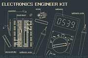 Electronics Illustrations Set, an Education Illustration by Blacklight (Thumbnail 8 of 10)