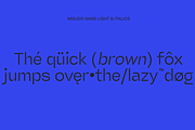Miguer Sans | Contrast Sans, a Sans Serif Font by Jolicia Type (Thumbnail 15 of 21)