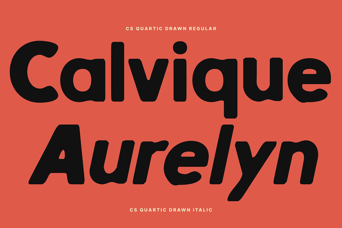 CS Quartic Drawn, a Sans Serif Font by Craft Supply Co. (Photo 4 of 8)