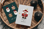 Santa & Nutcracker Christmas Clipart, a Decorative Illustration by Jenny Quince (Thumbnail 6 of 12)