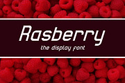 Rasberry - Clean and Modern Font, a Sans Serif Font by Mightyfire (Thumbnail 1 of 3)