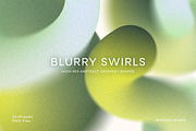 Blurry Swirls – 24 Gradient Shapes, an Object Graphic by rolada.studio (Thumbnail 1 of 4)