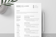 Resume Template Pack | Word, Pages, a Resume Template by DemeDesign (Thumbnail 1 of 6)