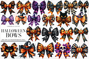 Halloween Bows Clipart, an Illustration by Designworld (Thumbnail 1 of 6)