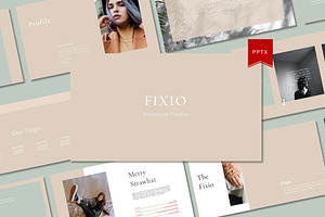 Fixio Powerpoint Template