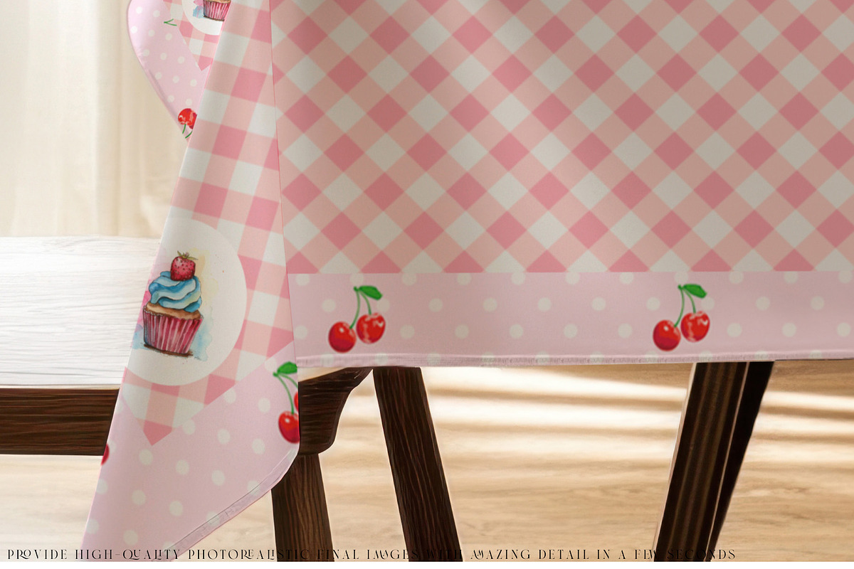 Tablecloths Mockups via Smart Object, a Product Mockup by mock-ups (Photo 7 of 18)