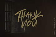 Black Theory - Urban Brush Font, a Script Font by Dirtyline Studio (Thumbnail 10 of 10)