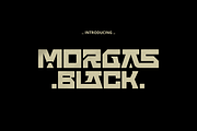 Morgas Black, a Blackletter Font by Grontype (Thumbnail 1 of 11)