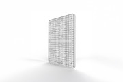 Cartoon Football Field Mockup, a Merchandise Mockup by Qaleb Studio (Thumbnail 1 of 2)