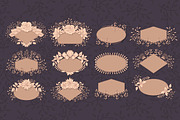 12 Floral Hand drawn Frames, an Object Graphic by Lianella's Shop (Thumbnail 3 of 3)
