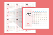 Calendar 2019 Planner Design, a Stationery Template by WORAKAMON Design Studio (Thumbnail 4 of 5)