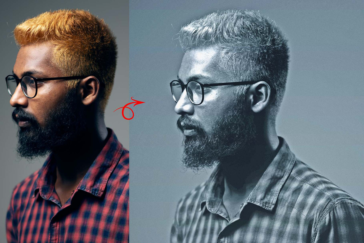 Silver Color Photoshop Action, an Action Add-On by MRI STUDIO (Photo 6 of 10)