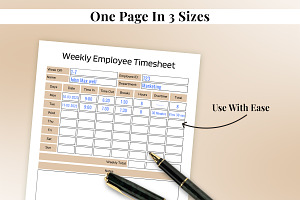 Time Tracking Worksheet For Employee