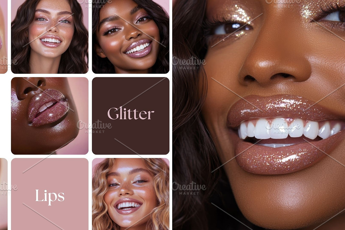 70 Glitter Lip Gloss Photos, a Person Photo by GloryLuxeDesign (Photo 8 of 8)