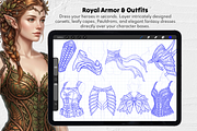175 Procreate Elf Character Stamps, a Brush Add-On by Selentaori Studio (Thumbnail 9 of 12)