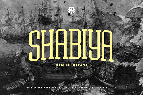 Shabiya typeface preview 6