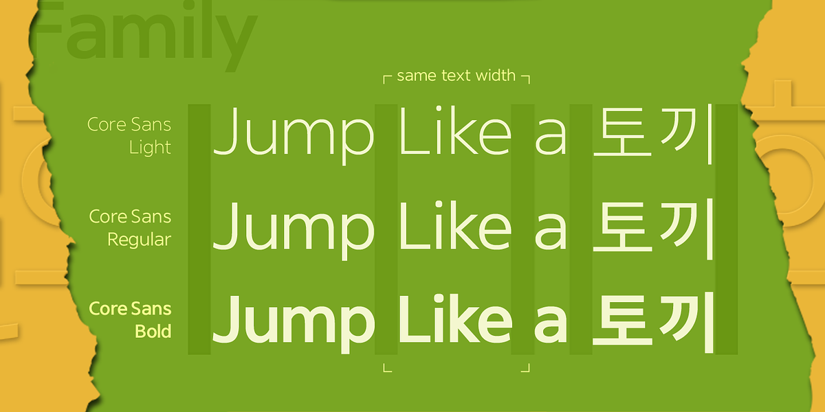 Core Sans, a Sans Serif Font by S-Core (Photo 4 of 6)