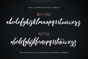 Crushine Brush Script, a Script Font by Siwox Studios (Thumbnail 8 of 10)