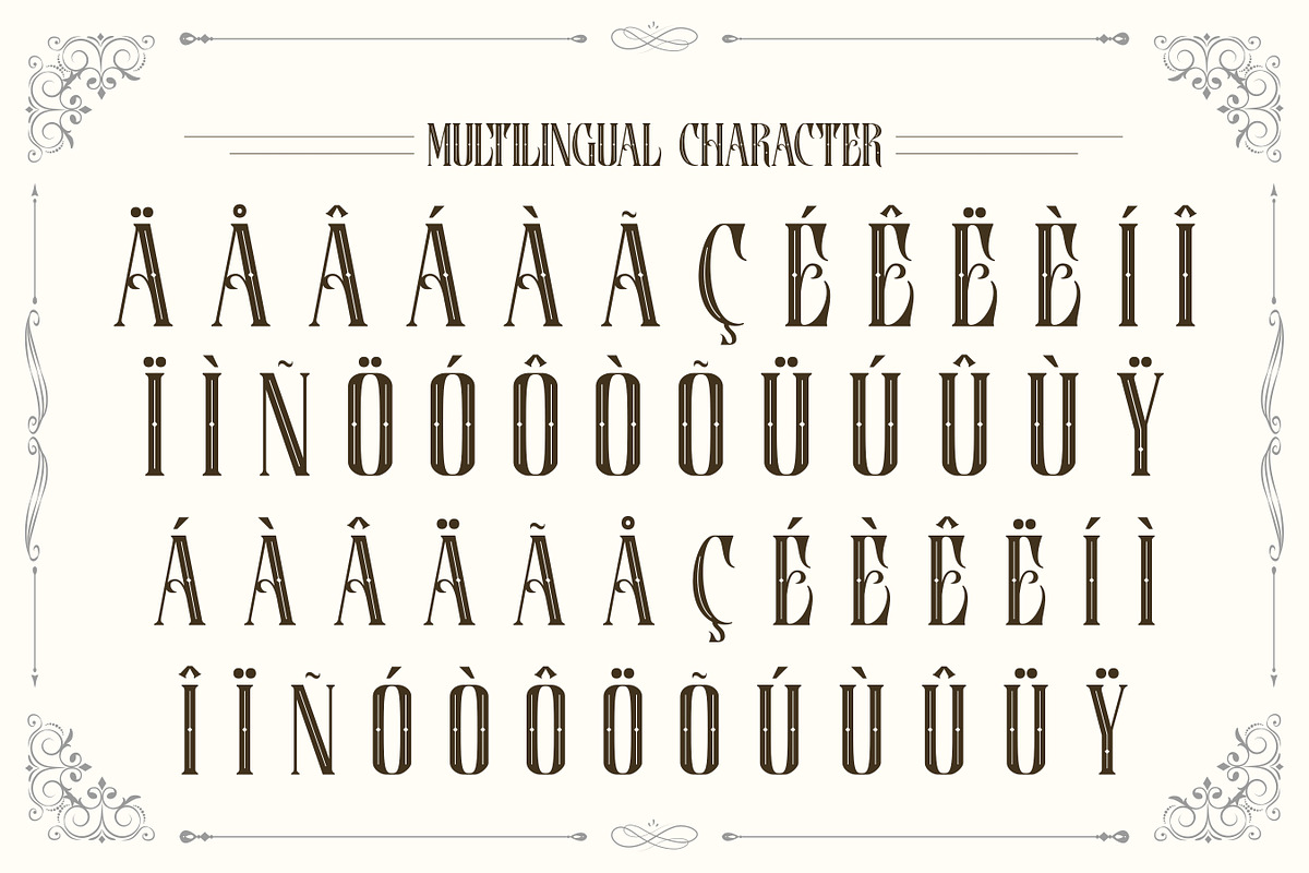 Evermont - Victorian Display Font, a Serif Font by Flawless And Co (Photo 10 of 10)