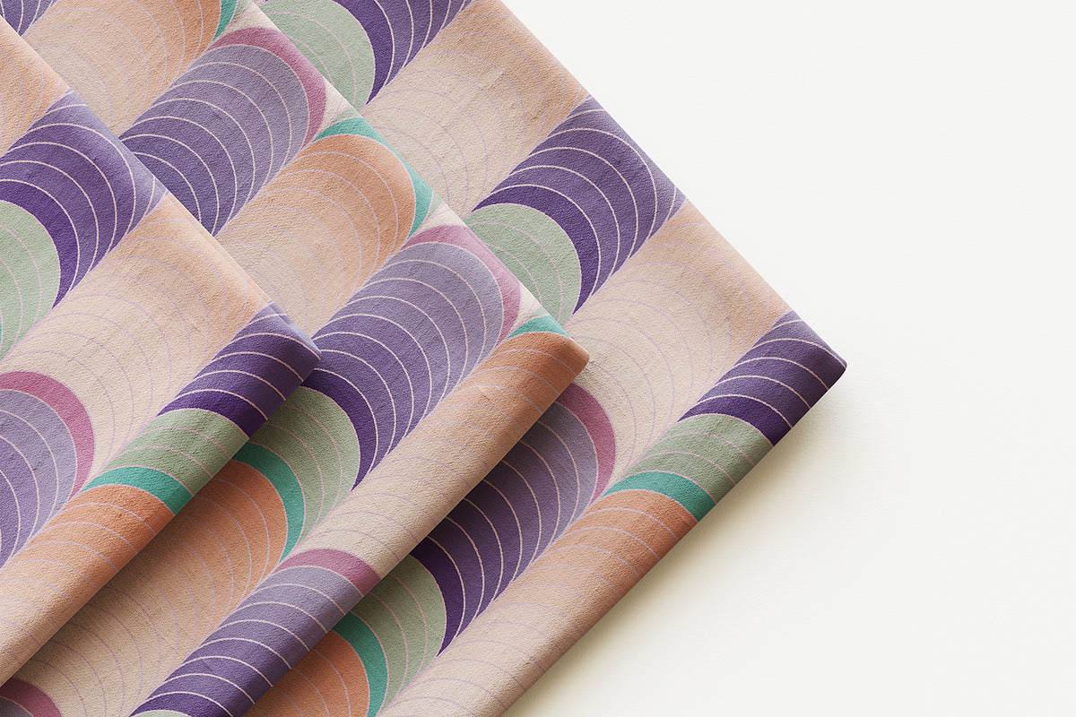3D Wavy Geometric Pattern, a Pattern Graphic by StudioGlouna