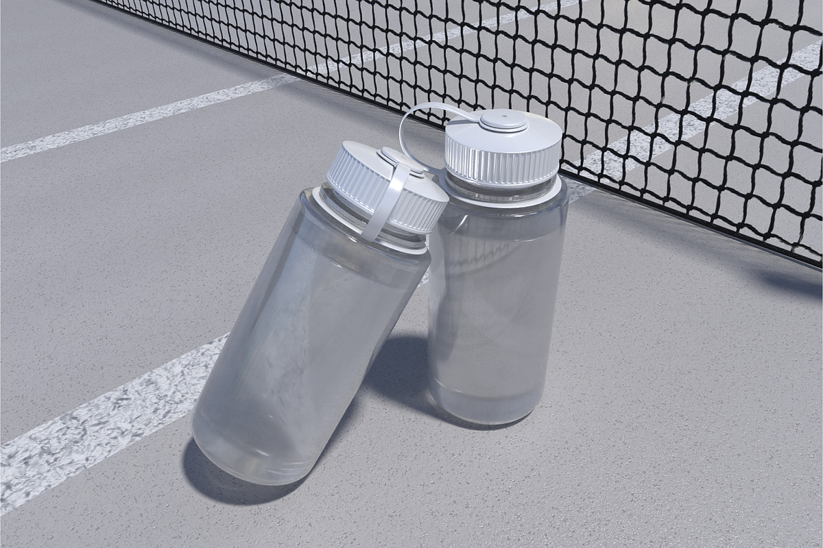 Active Lifestyle Bottle Mockup, a Packaging Mockup by Permadi Creative (Photo 3 of 5)