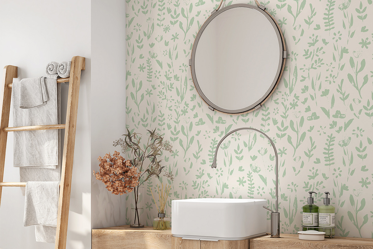 Nature Green Prints, a Pattern Graphic by MalyskaStudio (Photo 5 of 12)