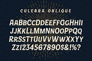 Culebra Font, a Serif Font by Mysterylab Designs (Thumbnail 8 of 8)