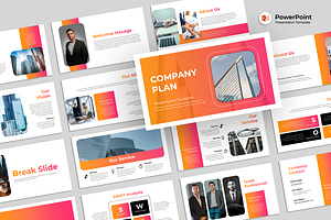 Company Plan - PowerPoint Template