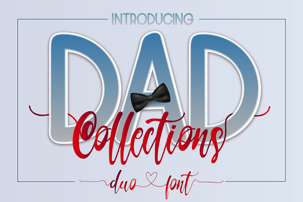 Dad Collections Font, a Handwritten Font by Nobu Collections (Photo 1 of 11)