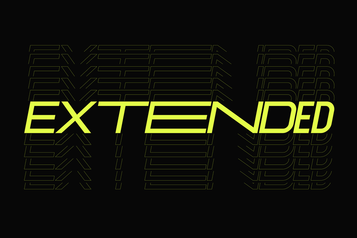 Whoomp Extended Wide Modern Typeface, a Sans Serif Font by Lettertype Studio (Photo 8 of 15)