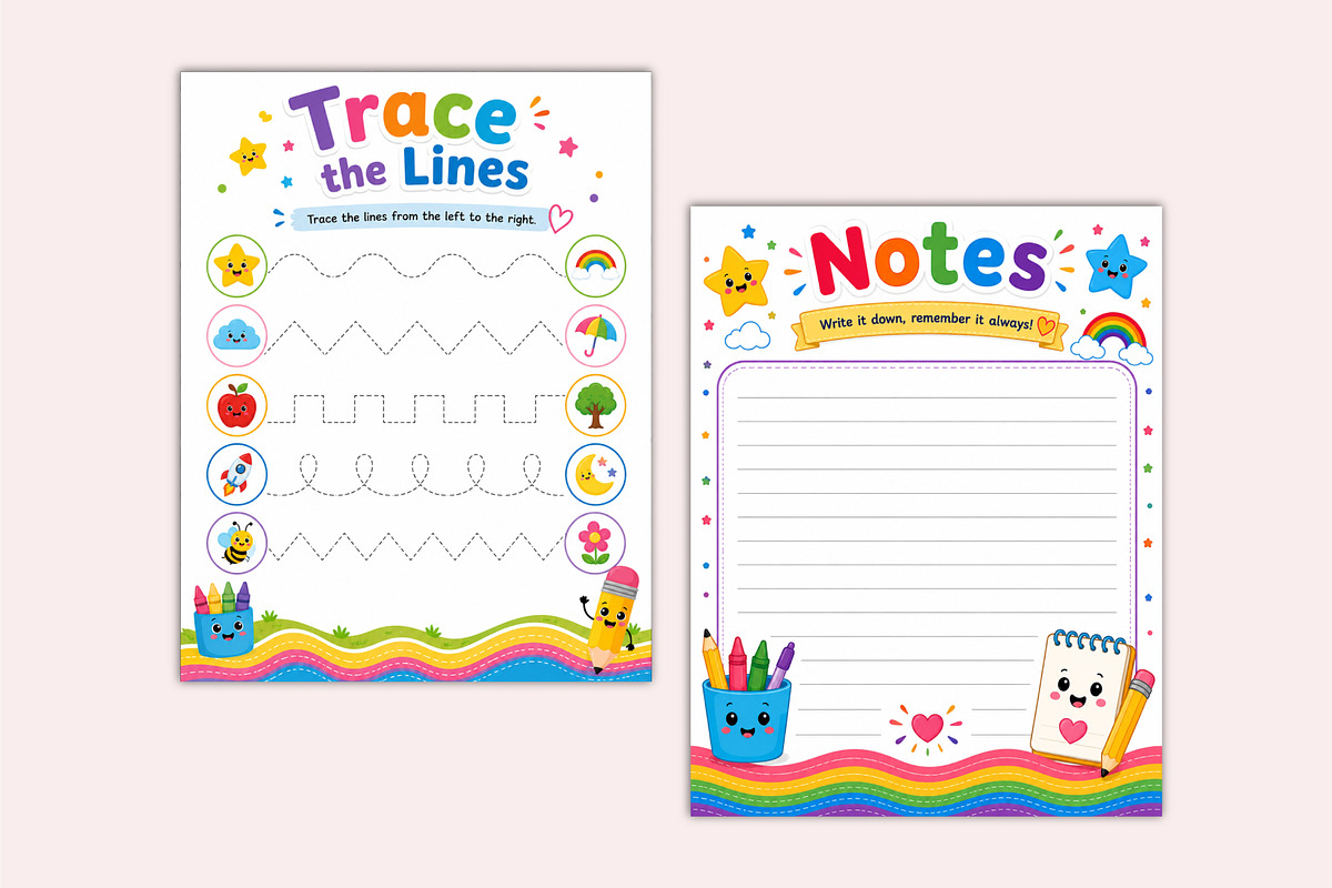 Amazing Kids Activity Book, a Stationery Template by Shumaya (Photo 5 of 5)