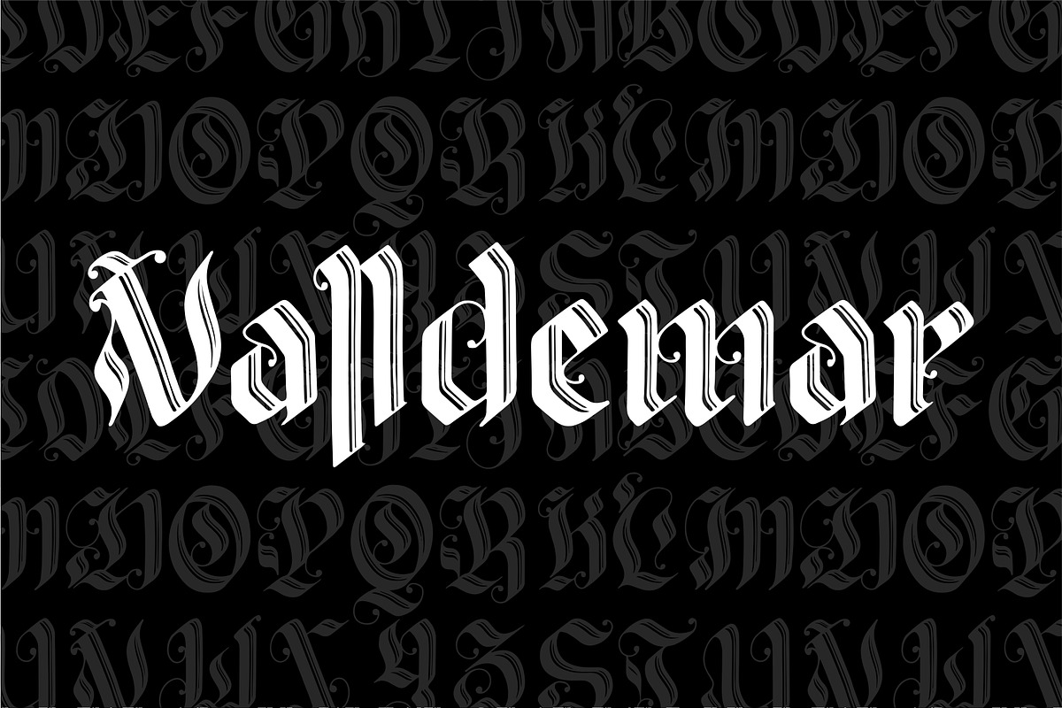 Valldemar - Blackletter
