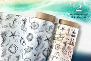 Nautical clip-art line-art graphic, an Animal Illustration by NATASHA CHU (Thumbnail 13 of 16)