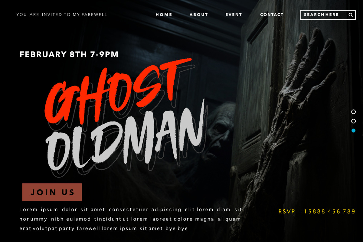 Ghost Sting – Brush Display Font, a Font by Bayuktx (Photo 2 of 10)