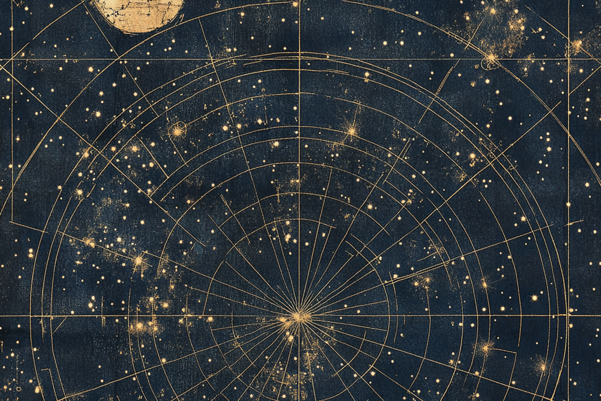 Celestial Astrology Chart, a Background Graphic by Printable Treasure (Photo 6 of 8)