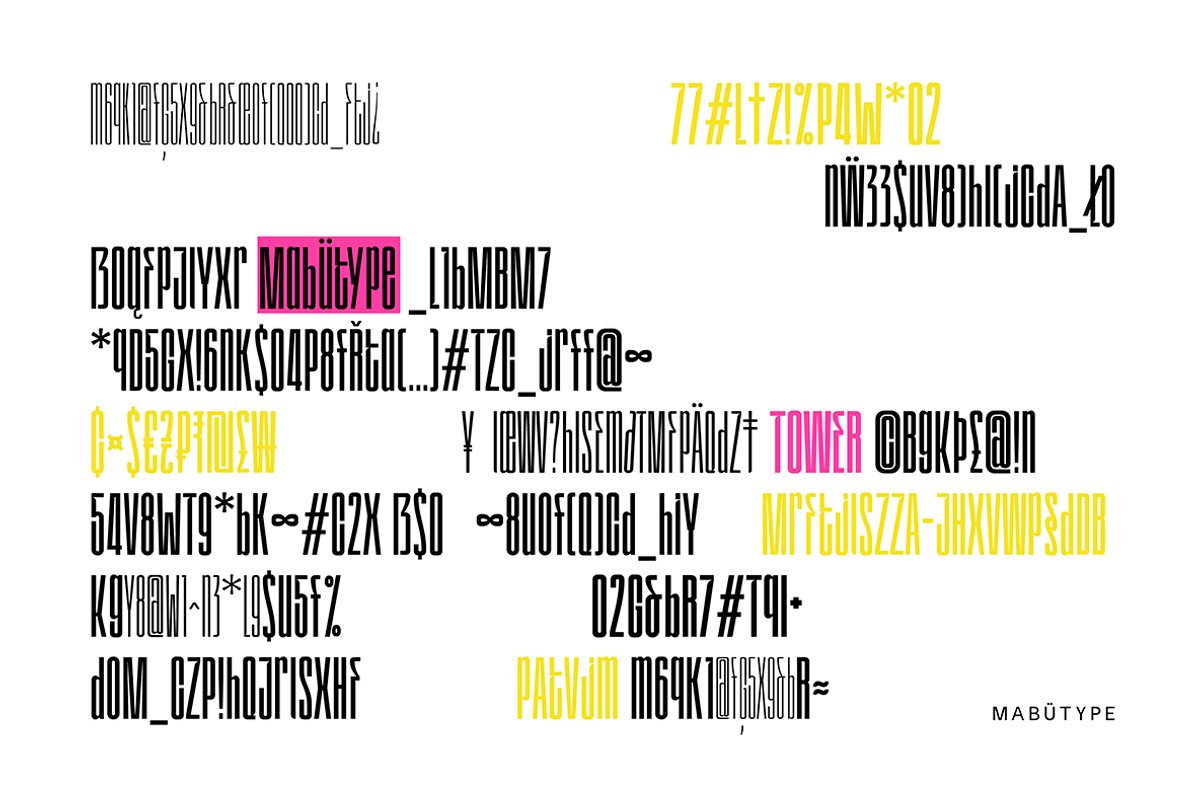 Tower Sans, a Sans Serif Font by Mabütype (Photo 4 of 8)