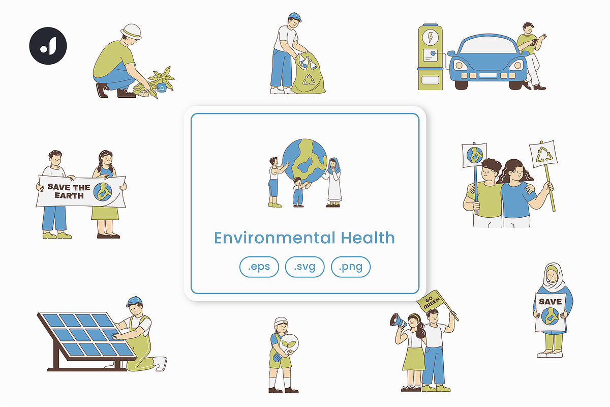 Environmental Health Illustration, an Object Graphic by Jump Studio (Photo 1 of 12)