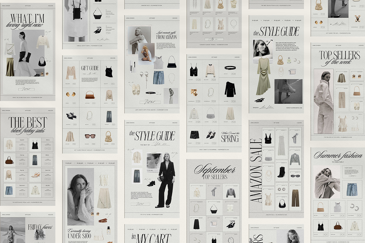 40 Canva LTK Instagram Template, a Social Media Template by Amaré Creative (Photo 9 of 10)