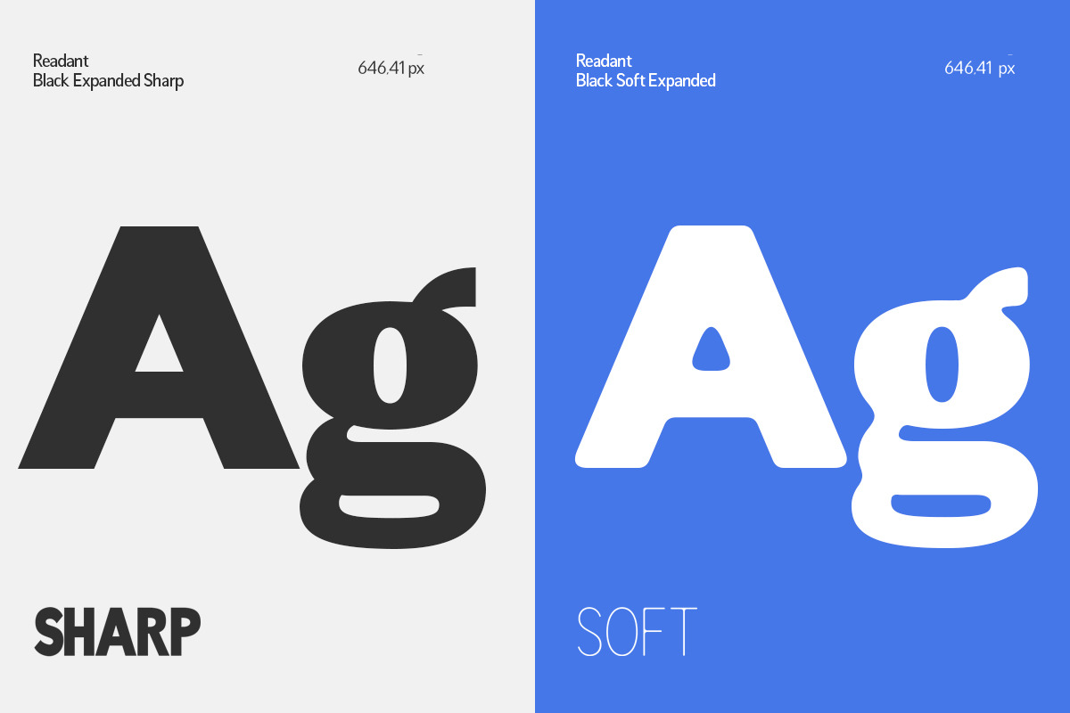 Readant Expanded - Family Font, a Sans Serif Font by Rastype (Photo 9 of 10)