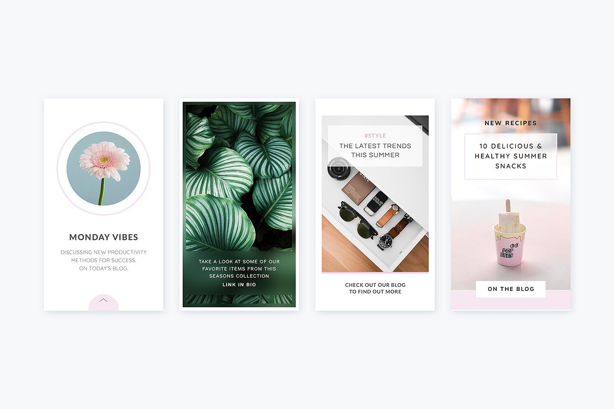 Instagram Stories Pastel Pink CANVA, a Social Media Template by Poego Social (Photo 7 of 12)