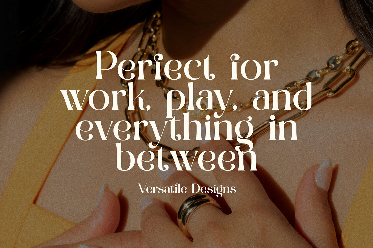 Rikora Elegant Serif Font, a Serif Font by Perfectype (Photo 8 of 8)
