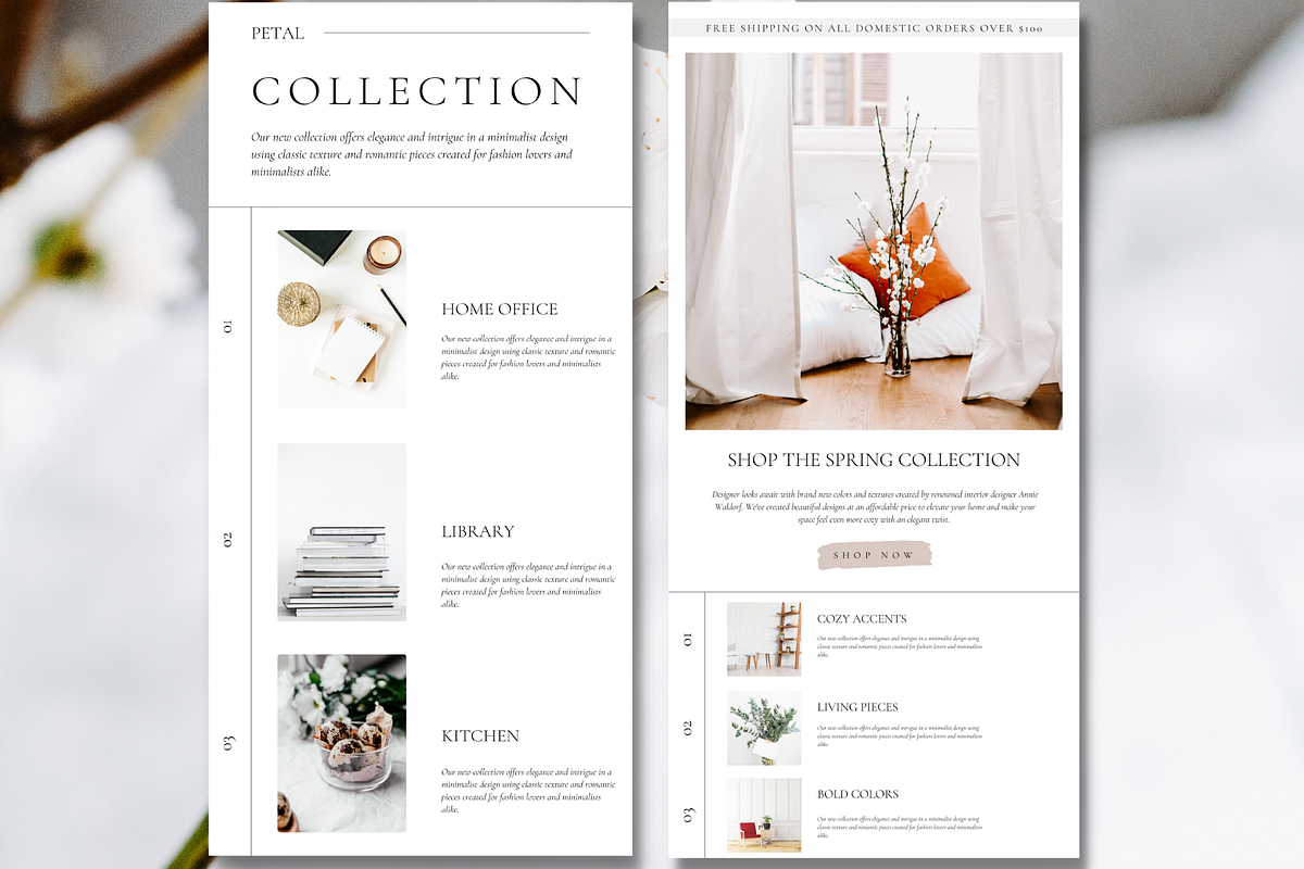 Canva Email Marketing Template, a Marketing Template by The Edits Shop (Photo 2 of 8)